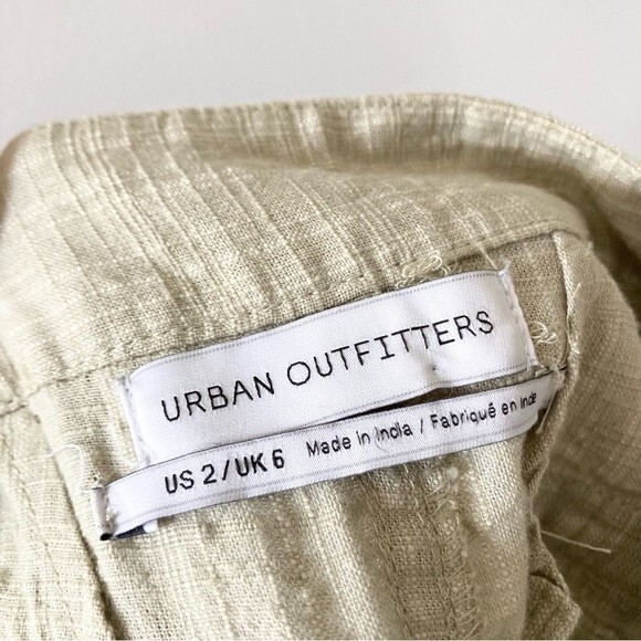 Urban Outfitters Button-Fly Tapered Trouser 2‎ - Picture 5 of 7